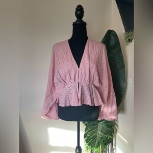 Francesca’s Pink Blouse